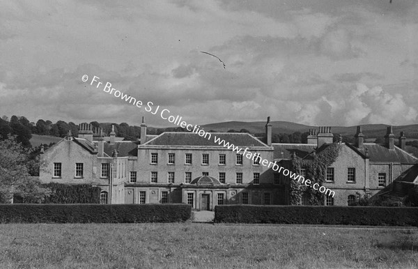 NORTH FRONT AND FORECOURT OF HOUSE